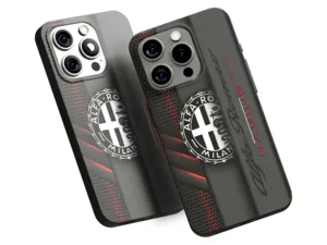 Alfa Romeo Custodia Silicone Telefono Look Moderno